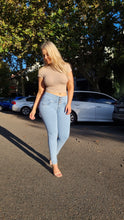 Load image into Gallery viewer, Salome Push Up Jeans - High Waisted-  Light Blue
