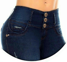 Load image into Gallery viewer, Paola Push Up Jeans - Mid Rise - Dark Blue
