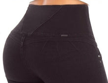 Load image into Gallery viewer, Natasha Push Up Jeans - High Waisted - Black