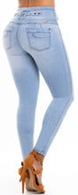 Load image into Gallery viewer, Luisa  Push Up jeans - High waisted - Light Blue