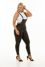 Load image into Gallery viewer, Leather Look Overall - Body Shaping Legging