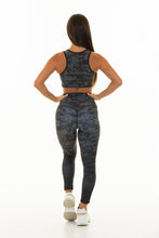 Load image into Gallery viewer, High Waisted - Body Shaping Leggings Camo + Sports Bra