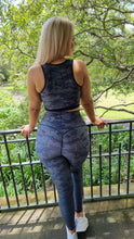 Load image into Gallery viewer, High Waisted - Body Shaping Leggings Camo + Sports Bra
