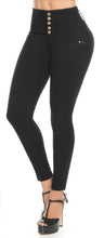 Load image into Gallery viewer, Michell Push Up Jeans - High Waisted - Black
