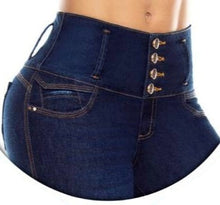 Load image into Gallery viewer, Gabriela Push Up Jeans - High Waisted - Dark Blue
