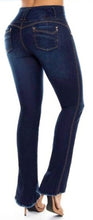 Load image into Gallery viewer, Gabriela Push Up Jeans - High Waisted - Dark Blue
