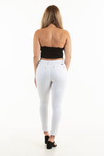 Load image into Gallery viewer, Jasmine Push Up Jeans - Mid Rise - White
