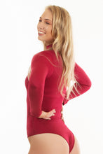 Load image into Gallery viewer, Waist Shaper - Red Bodysuit
